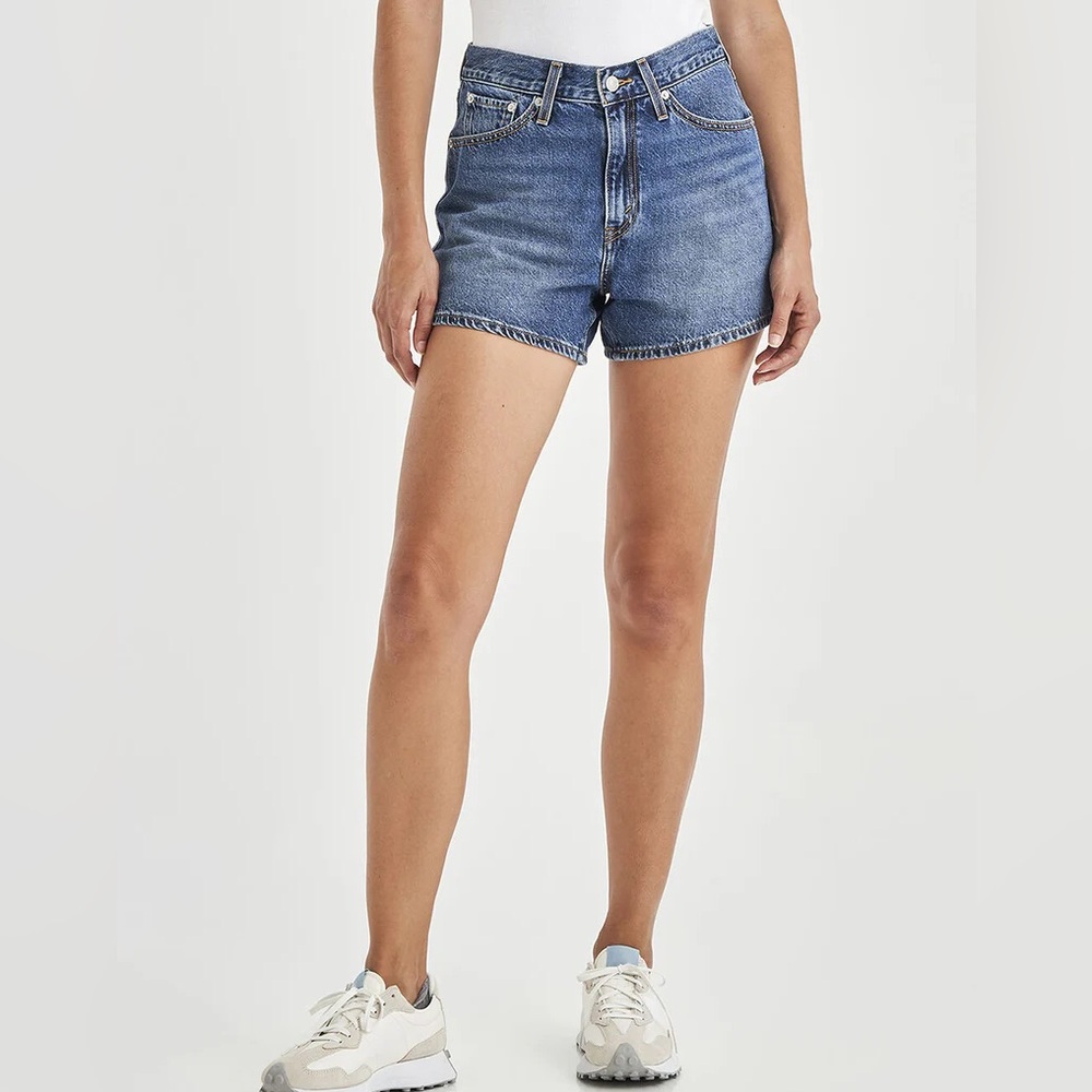 NWT LEVI'S WOMEN'S 80S MOM SHORTS - HIGH RISE YOU SURE CAN - Picture 5 of 5